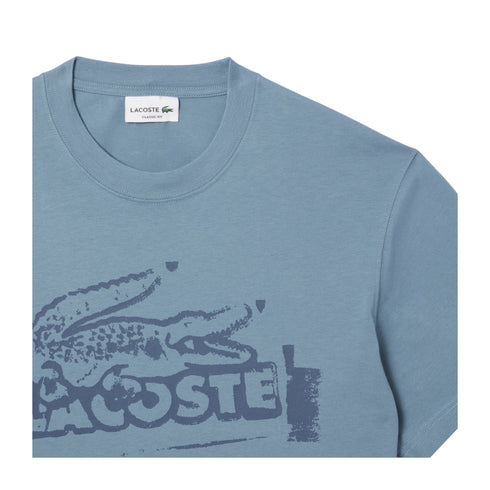 Lacoste T-shirt T-shirt Uomo con maxi stampa stencil 3 P25 - LACOSTETH0284 - CUN - 3 - Francavilla Moda